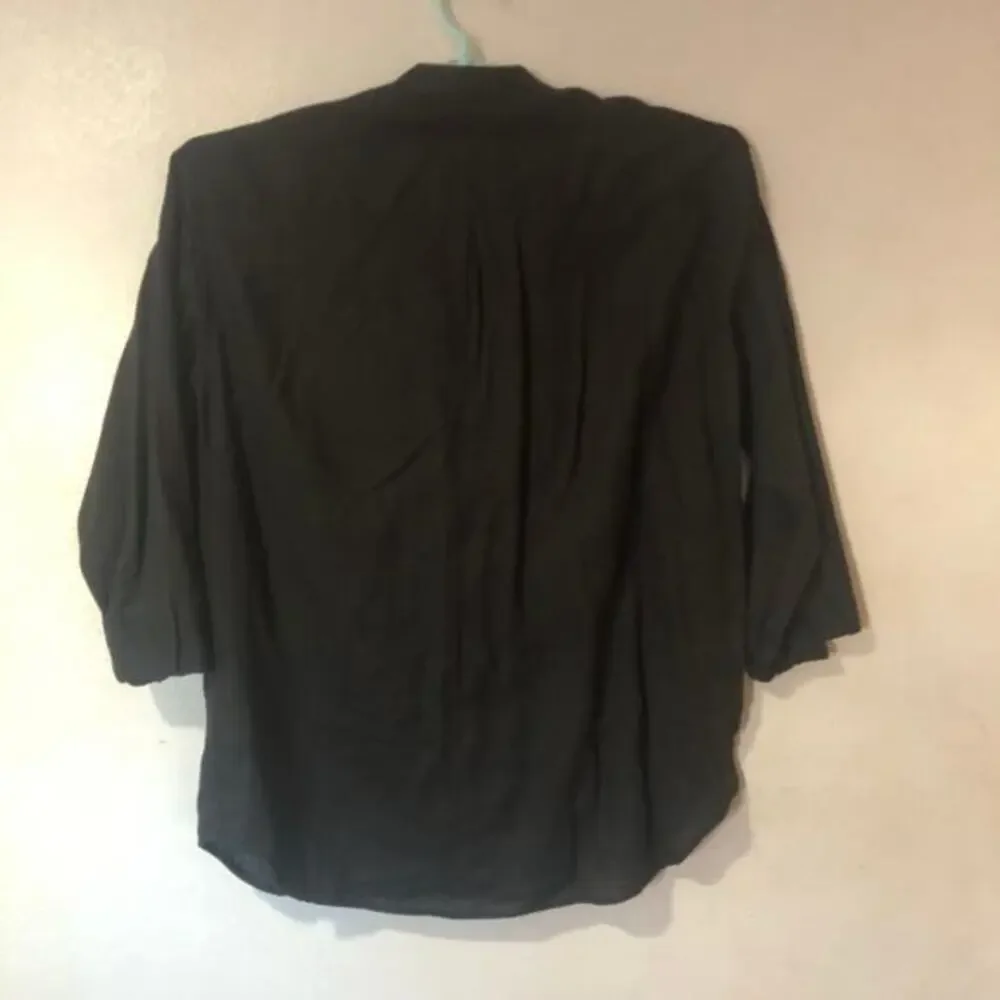 Claiborne black long sleeve‎ shirt